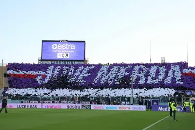 Coreografia tifosi Fiorentina