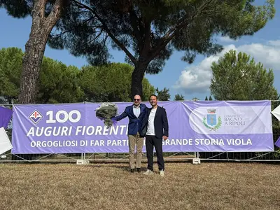 Joseph Commisso e Francesco Pignotti, sindaco di Bagno a Ripoli.