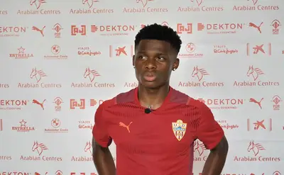 Largie Ramazani, attaccante dell'Almeria