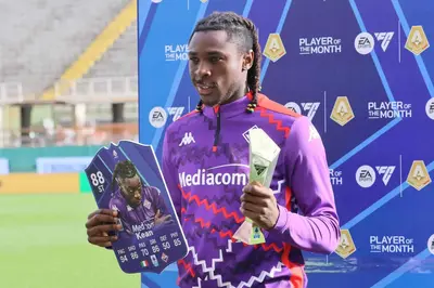 Kean Fiorentina Cagliari