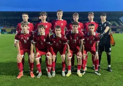 La Lituania U19 di Ernestas Gudelevicius. Credits: lfutbolas