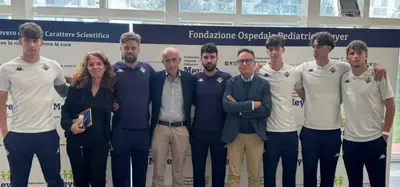 La Fiorentina Primavera al Meyer. (da ACF Fiorentina)