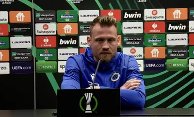 Il portiere del Club Brugge, Simon Mignolet