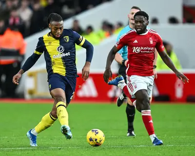 Mangala pressa Semenyo in Nottingham Forest-Bournemouth