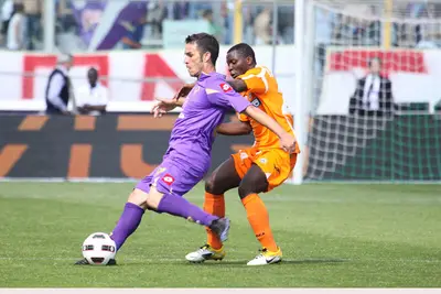 Gaetano D'Agostino in azione con la maglia della Fiorentina. Foto: Fanfani/Fiorentinanews.com