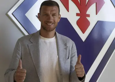 Dzeko Fiorentina