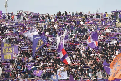 I tifosi della Fiorentina in Curva Fiesole. Foto: Fanfani/Fiorentinanews.com