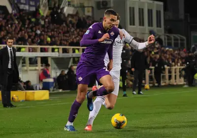 Matias Moreno in azione