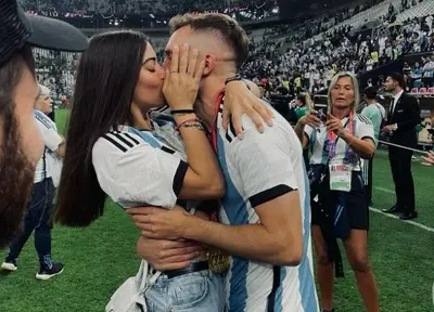 German Pezzella e Agustina Bascerano