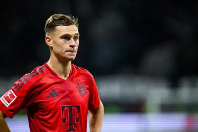 Joshua Kimmich con la maglia del Bayern Monaco