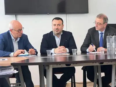 Da sinistra: Claudio Liotti (Congesi) e Cataldo Calabretta (Sorical)