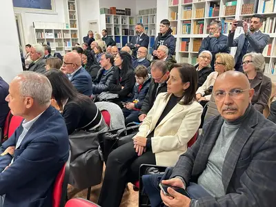 Pino Veltri, Maria Bruni, Anna Maria Cantafora, Stelvio Marini, Tonio Leto e Stano Zurlo