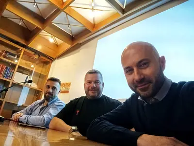 Da sinistra: Capalbo, Aracri e Greco