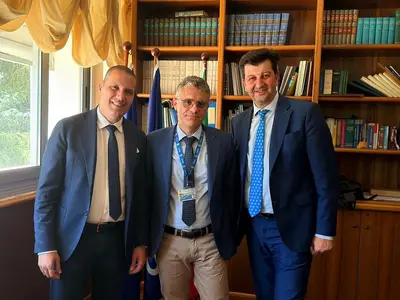 Da sinistra: Ammirati, Mupo, Pisciuneri