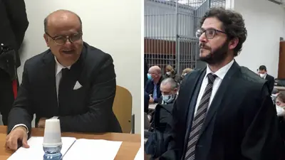 Da sinistra: i magistrati Curcio e Guarascio