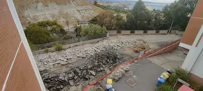 Parco Carrara: lavori di consolidamento