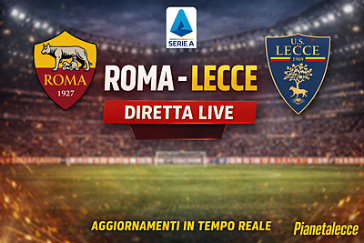 diretta roma lecce