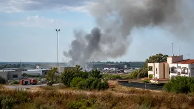 incendio Immagine realizzata a scopo illustrativo con intelligenza artificiale