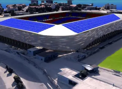 Stadio Taranto rendering