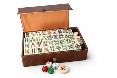 set di tessere Mah Jong