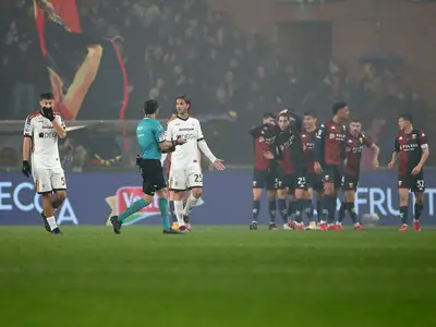 genoa lecce arbitro maresca gallo berisha