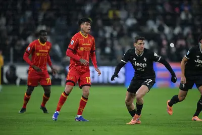 juventus-lecce perez cambiaso