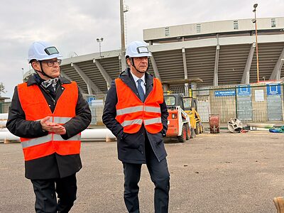 pagliaro allo stadio via del mare