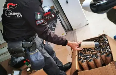esplosivi sequestrati dai carabinieri