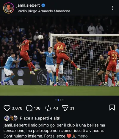 Post di Siebert su Instagram