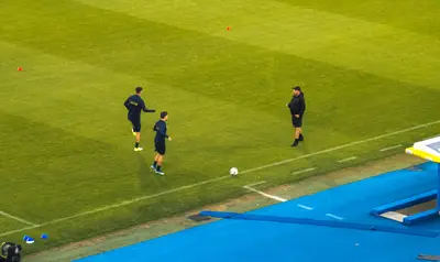 Hasa e Marchwinski con De Luca