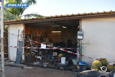 locale sottoposto a sequestro