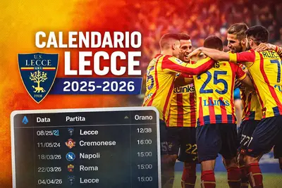 il calendario del Lecce