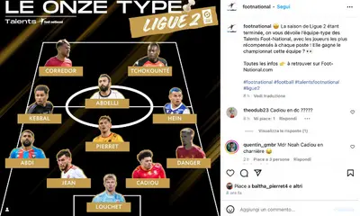 Top 11 Ligue 2