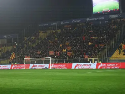 tifosi del lecce al tardini di parma