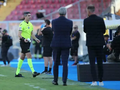 L'arbitro Perenzoni sostituisce la bomboletta