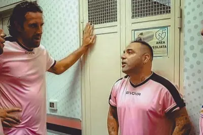 Luca Toni e Fabrizio Miccoli