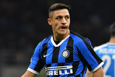 Sanchez con maglia inter