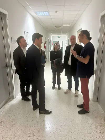 Forza Italia visita l'ospedale di Galatina