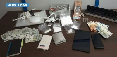 Materiale in sequestro