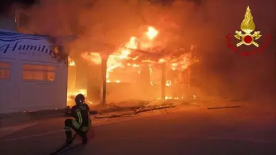 Incendio Porto Cesareo