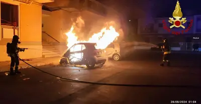 Incendio Lecce
