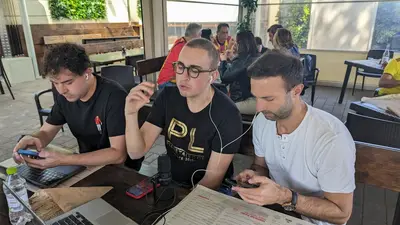 Pierpaolo Verri, Filippo Verri e Francesco Romano al Pipa