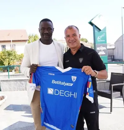 Lys Gomis e Sticchi Damiani