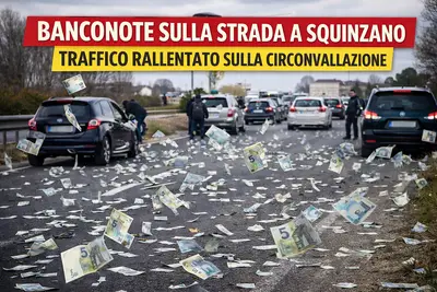 banconote per strada