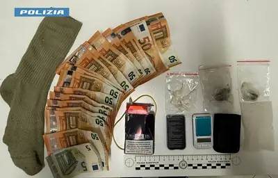 Materiale sequestrato