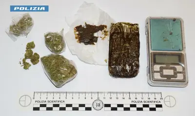 gli stupefacenti sequestrati