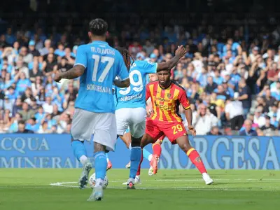 lecce-napoli coulibaly olivera