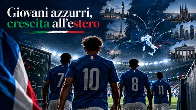 Giovani azzurri in viaggio europeo