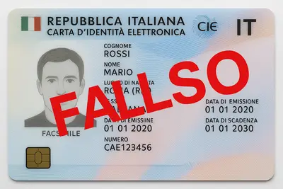 carta di identità falsa