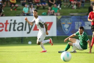 amichevole Lecce-Natz Tete Morente